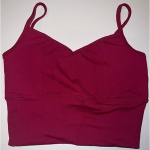 Maroon Five dancewear formation crop. Size S